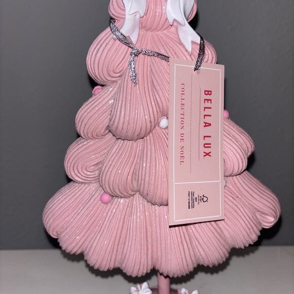 Bella Lux Pink Christmas Tree with Coquette Bow Presents Viral TikTok New - Picture 3 of 6